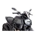 Bulle Puig Sport pour Ducati Diavel 1200 14-18 1