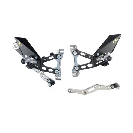 Commandes reculées Lightech pour BMW S1000RR 19-26