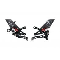 Commandes reculées Lightech R pour Aprilia RSV4 09-17/Tuono V4 11-17