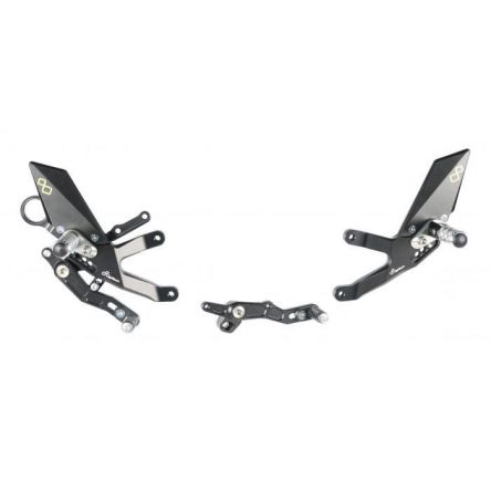 Commandes reculées Lightech pour BMW S1000RR 15-18/S1000R 17-20