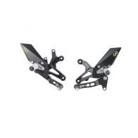 Commandes reculées Lightech pour Kawasaki ZX6R 09-16/ZX6R 636 13-26