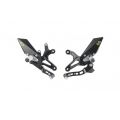 Commandes reculées Lightech pour Kawasaki ZX6R 09-16/ZX6R 636 13-26 2