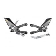 Commandes reculées Lightech pour Yamaha R1 15-26