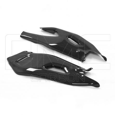 Protections de bras oscillant AMC Carbon pour Yamaha R1 15-26/MT-10 16-24