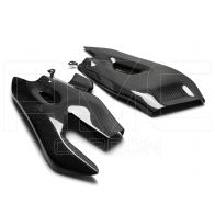 Protections de bras oscillant avec protection de chaine AMC Carbon pour Yamaha R1 15-26/MT-10 16-24