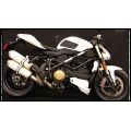 Grip de réservoir Techspec pour Ducati 1098 Streetfighter 09-11/1098 Streetfighter S 09-13/848 Streetfighter 12-15 0