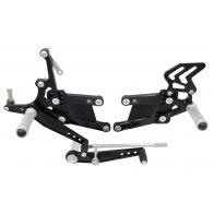 Commandes reculées PP Tuning Yamaha R6 03-05 - Sélection standard