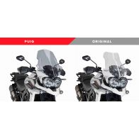 Bulle Puig touring pour Triumph Tiger Explorer XC XR XRX XRT XCX XCA 18-20 / Tiger 1200 Alpine 21 / Tiger 1200 Desert 21