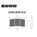 Plaquettes de frein avant ZCOO ZRM-B001EX 1