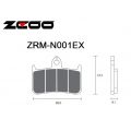 Plaquettes de frein avant ZCOO ZRM-N001EX 1