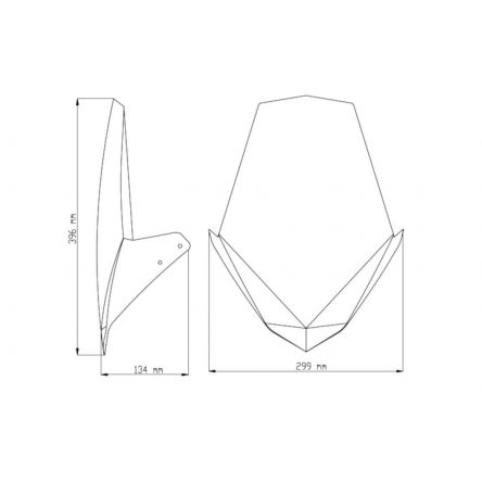 Bulle Puig New génération Sport pour Honda CB300F 15-20
