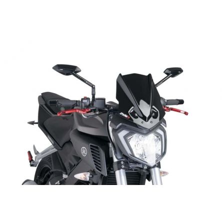 Bulle Puig Saute vent New génération Sport pour Yamaha MT-125 14-19Bulle Puig New génération Sport pour Yamaha MT-125 14-19