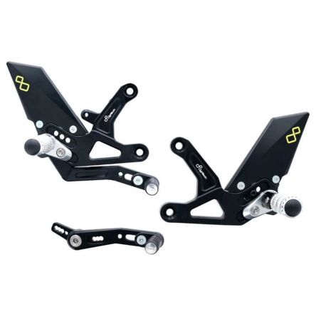 Commandes reculées Lightech pour Triumph 1200 Speed Triple 21-24