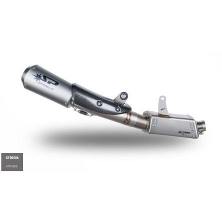 Demi ligne Spark titane Moto Gp catalysée pour Triumph Street Triple 765 R/RS/S 20-22