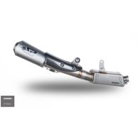 Demi ligne Spark titane Moto Gp catalysée pour Triumph Street Triple 765 R/RS/S 20-22
