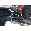 Commandes reculées PP Tuning KTM 790 Duke 18-24 / 890 Duke 20-23 9