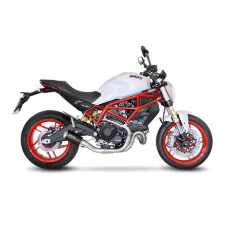 Silencieux Leovince LV-10 pour Ducati Monster 797/Scrambler Icon 17-20
