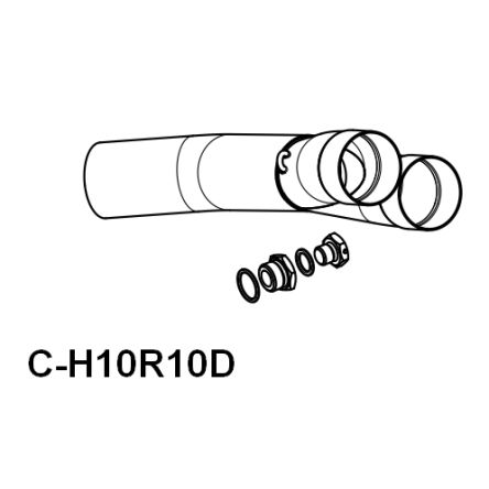 Raccord Akrapovic C-H10R10D