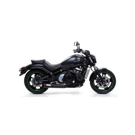 Ligne complète racing Arrow Rebel pour Kawasaki Vulcan S 650 21-24