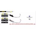 Catalyseur homologué Arrow pour Honda CB125R 21-25 1