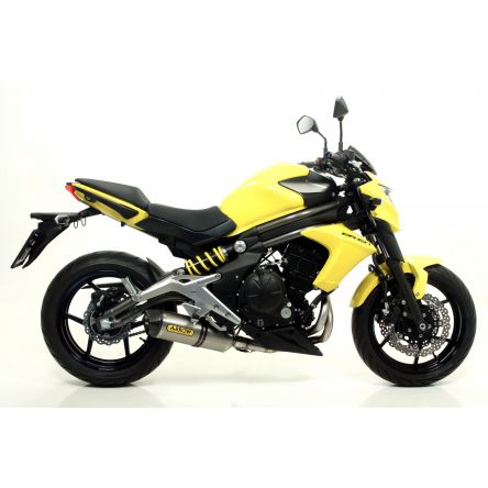 Ligne complète Arrow Race-Tech embout carbone catalysé pour Kawasaki ER6 12-16/Versys 650 15-16