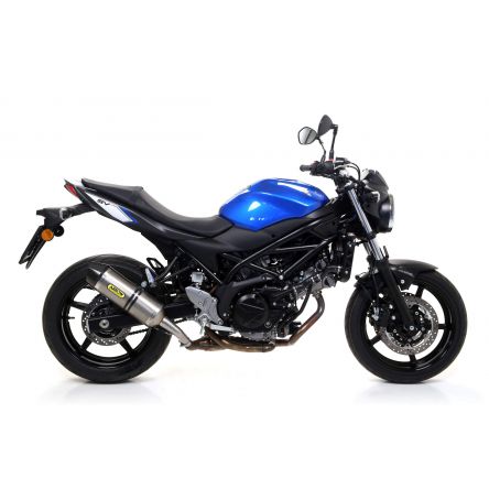 Silencieux Arrow Race-Tech embout carbone pour Suzuki SV650 16-25
