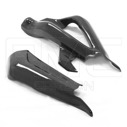 Protections de bras oscillant AMC Carbon pour Triumph 675 Daytona 13-16