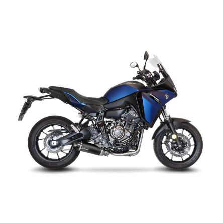 Ligne complète Leovince LV One Evo Black pour Yamaha Tracer 7 21-24