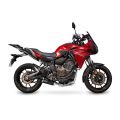 Ligne complète Leovince LV One Evo Black homologuée pour Yamaha Tracer 700 16-19/XSR 700 16-20/MT-07 17-20 0