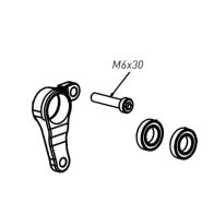 Renfort d'arbre de sélection Bonamici pour Triumph 765 Street Triple 17-24