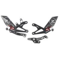 Commandes reculées Lightech R pour Triumph 765 Street Triple 17-26