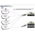 Collecteur racing bas Arrow pour Yamaha MT-09 21-23 1