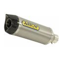 Silencieux Arrow Street Thunder embout carbone pour Yamaha MT-07 21-24 1