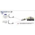 Collecteur racing Arrow pour Yamaha Tracer 700 20-24/MT-07 21-24 1