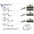 Collecteur catalysé Arrow pour Yamaha Tracer 700 20-24/MT-07 21-24 1