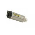 Silencieux Arrow Street Thunder embout carbone pour Yamaha XJ6 09-15 0