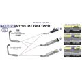 Collecteur catalysé Arrow pour Yamaha MT-125 21-25 / YZFR 125 21-22 / XSR 125 21-24 1