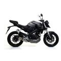 Silencieux Arrow Street-Thunder embout carbone pour Yamaha MT125 14-19 0
