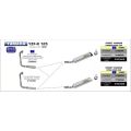 Collecteur catalysé Arrow pour Yamaha YZF125R 08-13 1