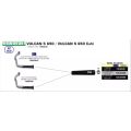 Silencieux Arrow Rebel Dark pour Kawasaki Vulcan S 650 17-20 0