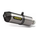 Silencieux Arrow Race Tech embout carbone pour Kawasaki Z650 17-20/Ninja 650 17-20/Versys 650 17-25 0