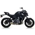 Silencieux Arrow Race Tech embout carbone pour Kawasaki Z650 17-20/Ninja 650 17-20/Versys 650 17-25 1