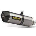 Silencieux Arrow Race-Tech embout carbone catalysé pour Kawasaki ER6 12-16/Versys 650 15-16 0