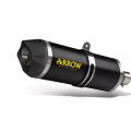 Silencieux Arrow Race-Tech embout carbone pour Kawasaki Z750 07-14/Z800E 13-16 3