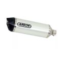 Silencieux Arrow Race-Tech embout carbone pour Kawasaki Z750 07-14/Z800E 13-16 2