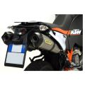 Silencieux Arrow Race-Tech embout carbone pour KTM 990 Adventure 06-14 1
