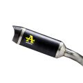 Silencieux Arrow Thunder basse catalysé embout carbone pour Yamaha MT-09 21-23 0