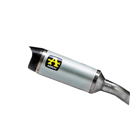 Silencieux Arrow Thunder basse catalysé embout carbone pour Yamaha MT-09 21-23