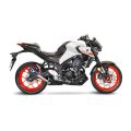 Silencieux Leovince LV-10 CARBON FIBER pour Yamaha R3 15-20/MT-03 16-20 0