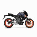 Ligne complète Leovince Lv One Evo CARBON homologuée pour Yamaha MT-125/R125/XSR 125 21-24 0